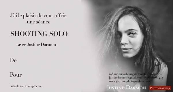 Bon cadeau Shooting Solo – Image 2